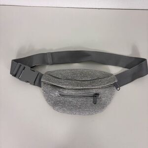 Dagne Dover Ace Neoprene Heathered Grey Small Belt Bag Fanny Pack